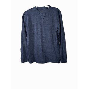 Jackson Hole Men M Blue Long Sleeve Tee Shirt Mountain Outdoors Shirt Streetwear